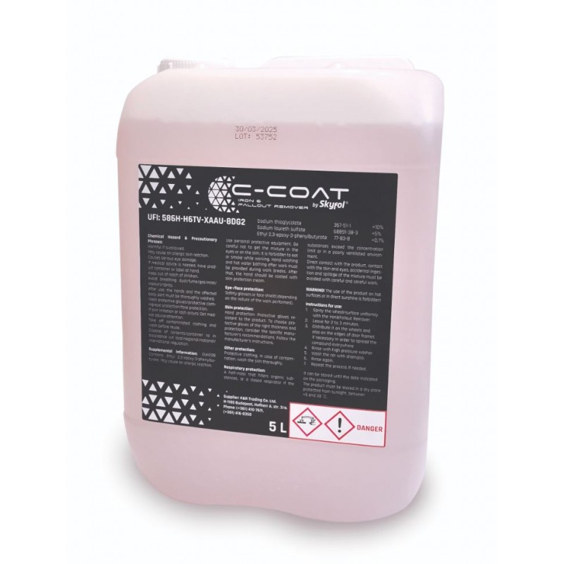 C-COAT IRON & FALLOUT REMOVER, 5L 